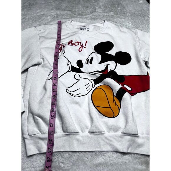Disney Mickey Mouse Oh Boy graphic sweatshirt youth size XL (15-17) - Picture 3 of 5